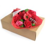 Bouquet Fiori di Sapone Rosso